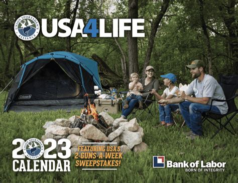 2023 USA Calendar Bulk - Union Sportsmen's Alliance