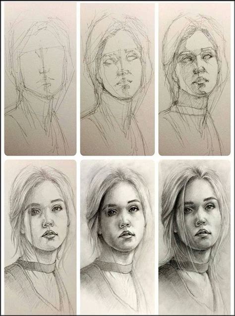 10 Essential Sketching Tips for Beginners | Portrait drawing, Sketches ...