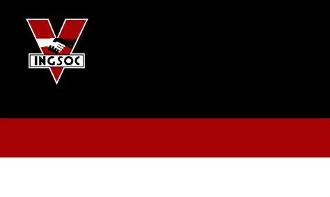 I redesigned the Ingsoc flag (literally 1984) : r/vexillology