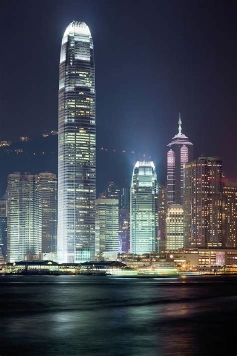 Hong Kong Night View by V2images