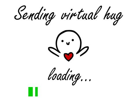 Virtual Hug Image