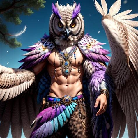 More humanoid owl by alestersart on DeviantArt