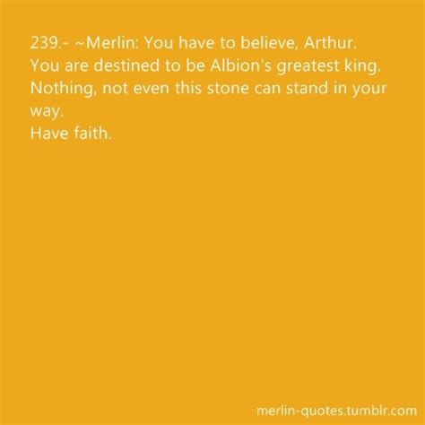 Merlin ~ Quotes