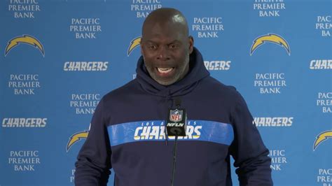 Los Angeles Chargers postgame press conference