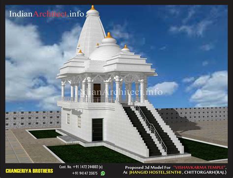 VISHWAKARMA TEMPLE -1231.00 Sqft