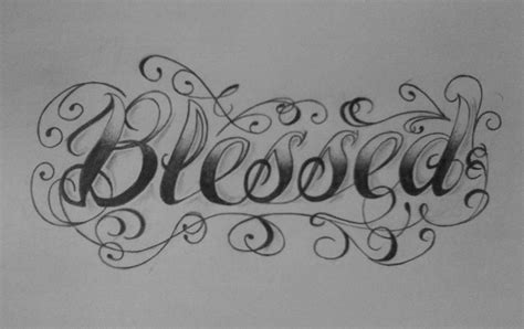 Blessed by DREIII on DeviantArt | Blessed tattoos, Unique tattoos ...