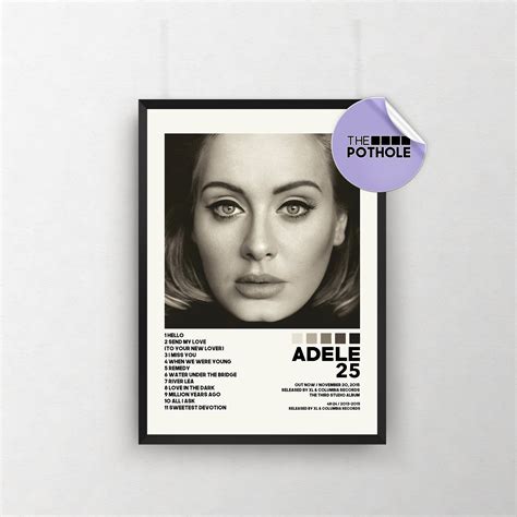 Adele Posters / 25 Poster / Adele 25 / Album Cover Poster sold by Unsympathetic Melancholy | SKU ...