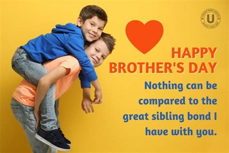 National Brothers' Day in USA 2022: Best Instagram Captions, Posters, Twitter Images, Facebook ...