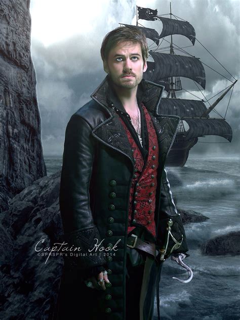 Captain Hook ~ Once upon a Time by SPRSPRsDigitalArt on DeviantArt