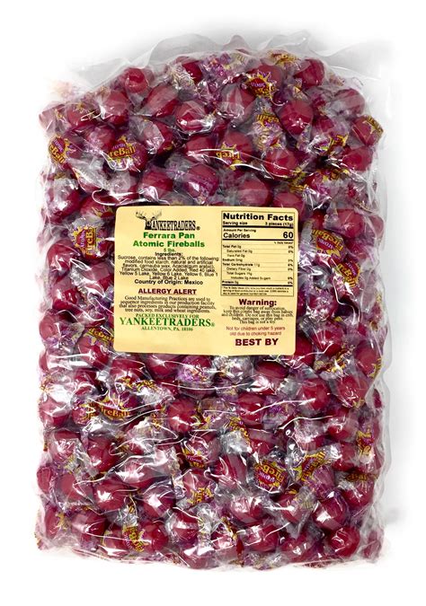 Atomic Fireballs Candy, 80 oz. ~ Original Size - Walmart.com