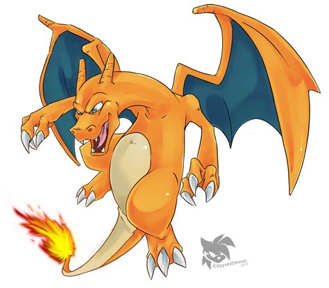 Pokemon Red: Charizard by SpyxedDemon on DeviantArt