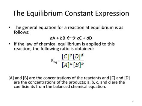 PPT - Equilibrium Expressions PowerPoint Presentation, free download - ID:1471984