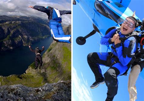 Base Jumping Vs Skydiving | Skydive California