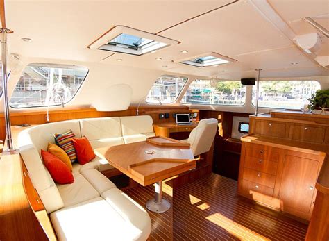 catamaran interior layout | Boat interior, Boat decor, Boats for sale