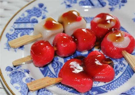 Mitarashi Dango Recipe by Angela Mertoyono - Cookpad