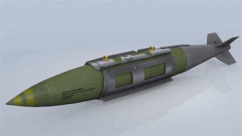 3d model resolution jdam bomb