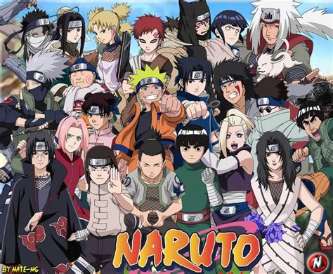 Naruto Characters Wallpapers - WallpaperSafari