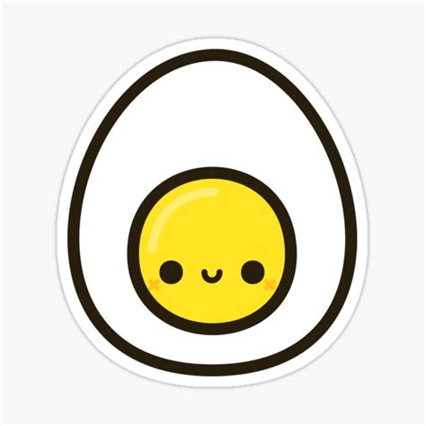 "Yummy egg" Sticker for Sale by peppermintpopuk | Redbubble