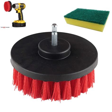 Electric Drill Brush Grout Power Scrubber Cleaning Brush Tub Cleaner ...