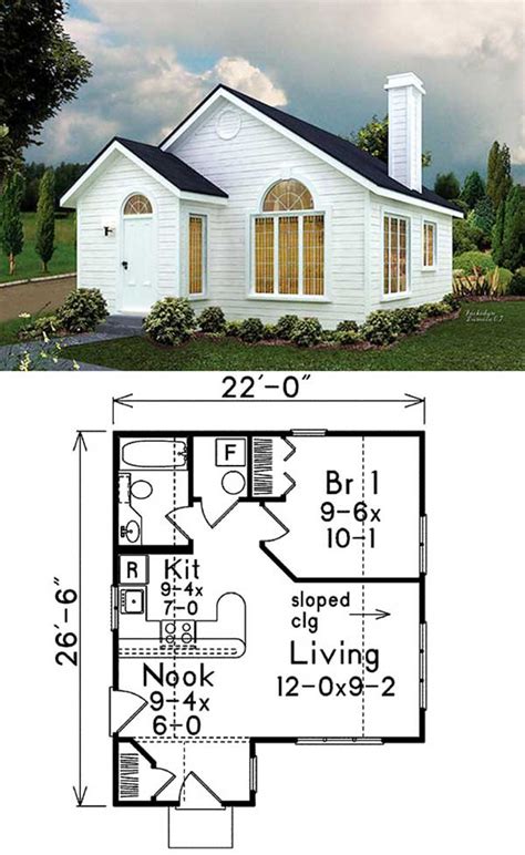 27 Adorable Free Tiny House Floor Plans - Craft-Mart