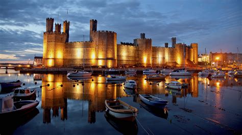 Caernarfon Castle HD Wallpapers and Backgrounds