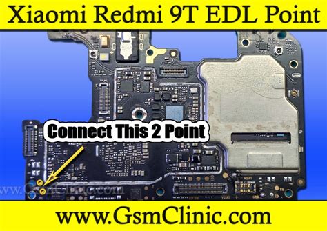 Redmi 9T EDL Point | Xiaomi Redmi 9T EDL Test Point » Www.GsmClinic.com