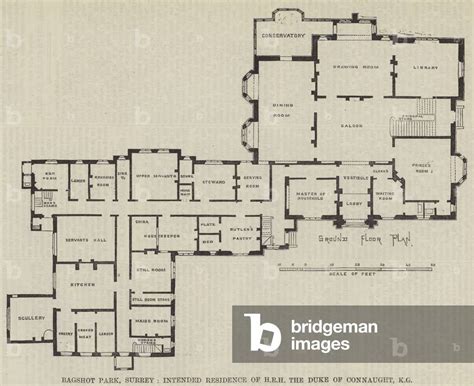 Image of Bagshot Park, Surrey, Intended Residence of HRH the Duke of by English School, (19th ...