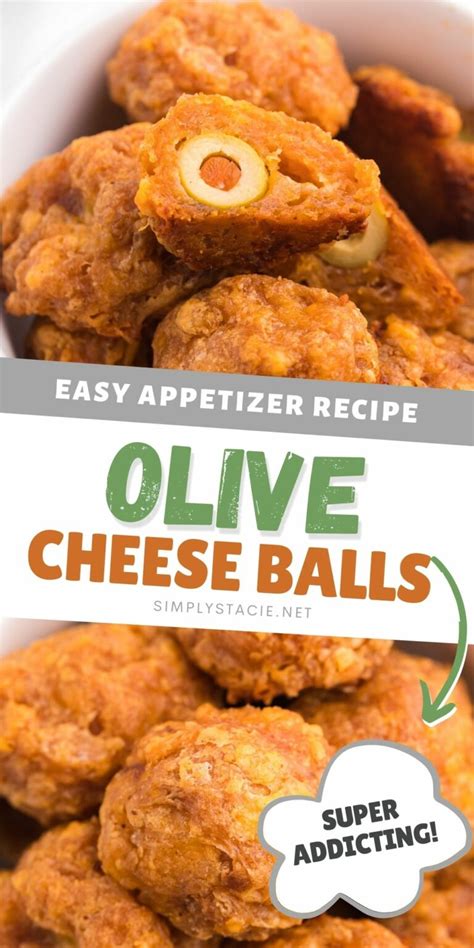 Olive Cheese Balls Recipe - Simply Stacie