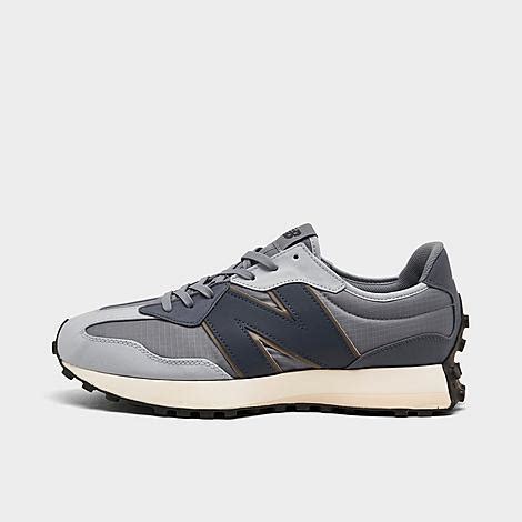 New Balance 327 Casual Shoes In Light Grey/dark Grey/navy | ModeSens