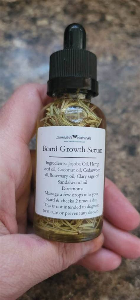 Beard Growth Serum - Etsy