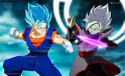 Vegito-vs-Zamazu by ChekoAguilar on DeviantArt