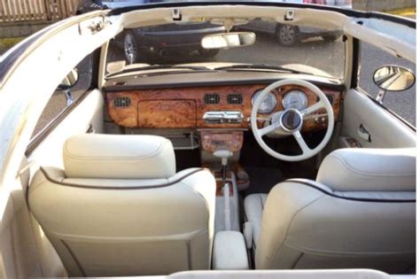 Clean and Retro Nissan Figaro Interior