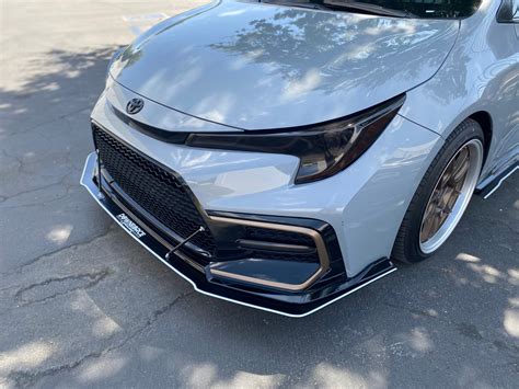 DownForceSolutions — 2021-2023 Toyota Corolla Sedan “APEX” edition front splitter