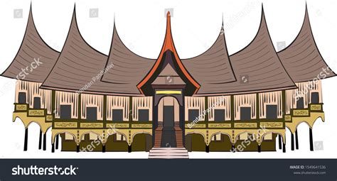 2 Rumah Adat Minang Vector Images, Stock Photos & Vectors | Shutterstock