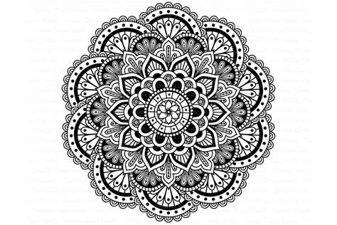 Mandala SVG DXF, Mandala Drawing, Mandala SVG files. By Doodle Cloud ...