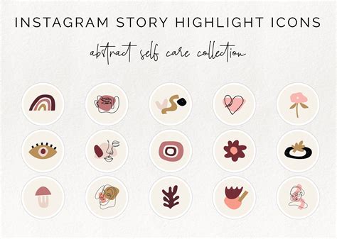 15 Instagram Story Highlight Icons Neutral Story Template, Beauty ...