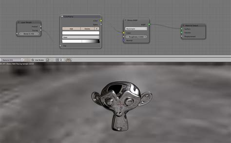 Chrome Texture only working on parts of the mesh? - Materials and ...