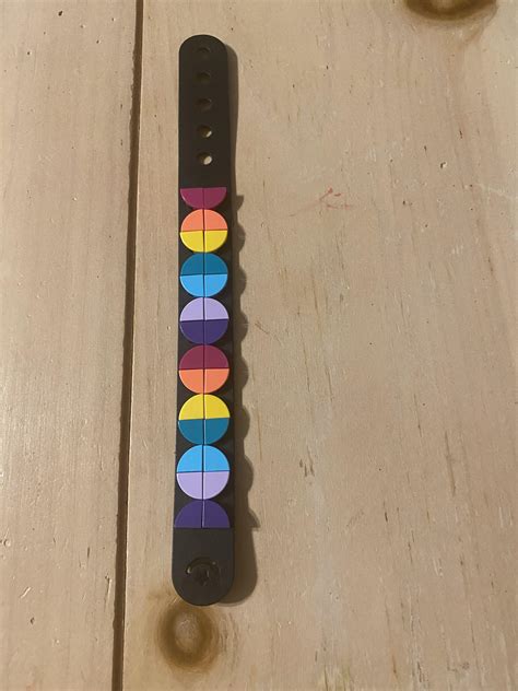 Rainbow lego dots bracelet : r/RainbowEverything