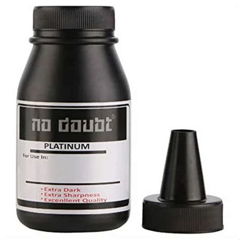 Black No Doubt Refill Toner Powder, For Laser Printer at Rs 2000/piece in Mumbai