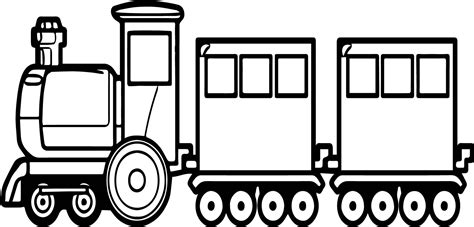 Train Coloring Pages | Free download on ClipArtMag