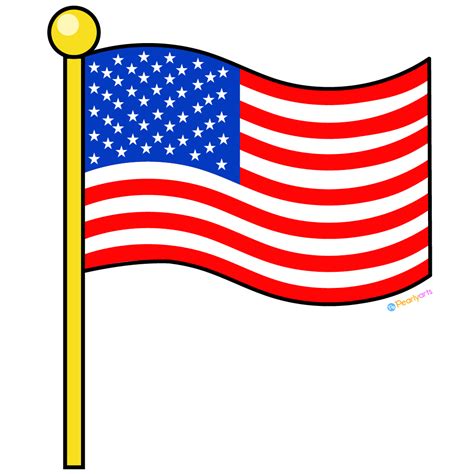 Free American Flag 50 Stars Clipart - EPS, Illustrator, JPG, PSD - Clip Art Library