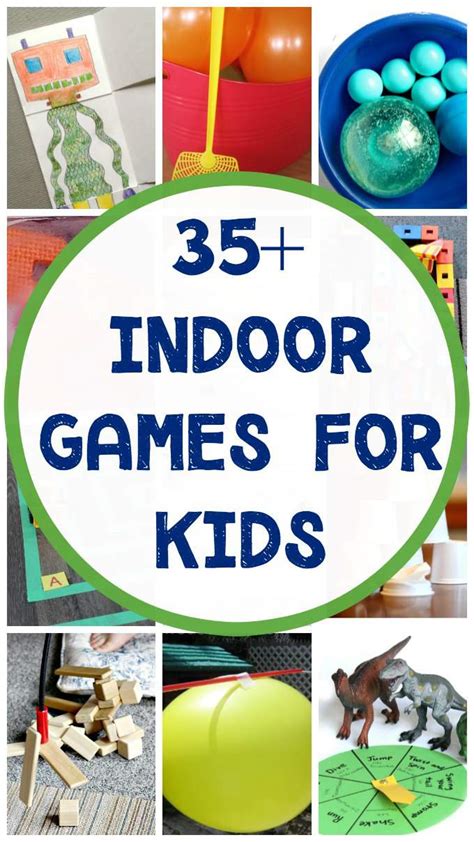 Fun Indoor Games for Kids When they are Stuck Inside