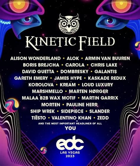 Insomniac reveals individual stage lineups for EDC 2023 – Electronic Vegas