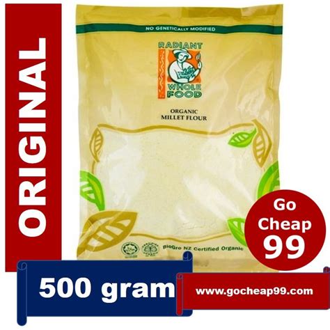 Radiant Organic Millet Flour (500g) I GoCheap99