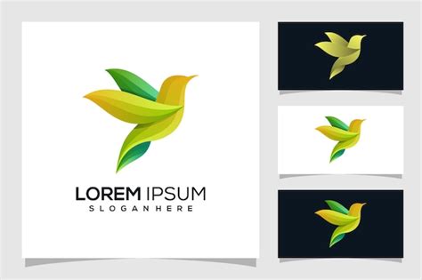 Premium Vector | Abstract bird logo