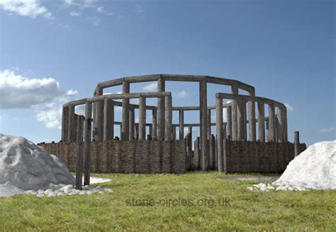 Woodhenge Henge Timber Circle - Amesbury, Wiltshire