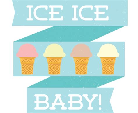 Ice Ice Baby Vector Art & Graphics | freevector.com