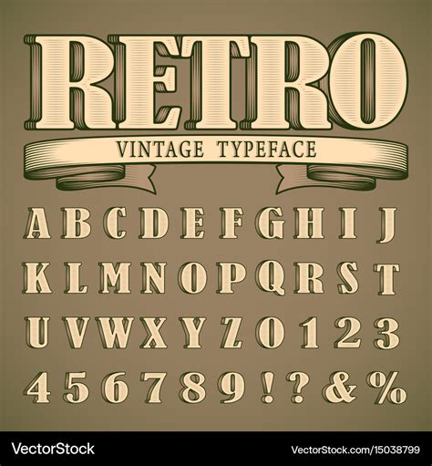 Vintage Fonts For Cricut