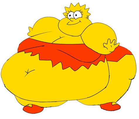 Fat Lisa Simpson by KELLYPOSTELL on DeviantArt