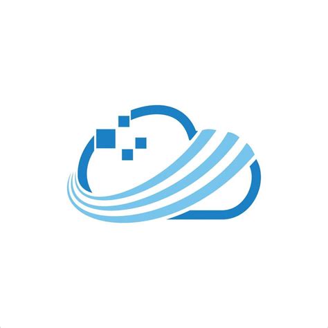 Cloud Logo design template 38474624 Vector Art at Vecteezy